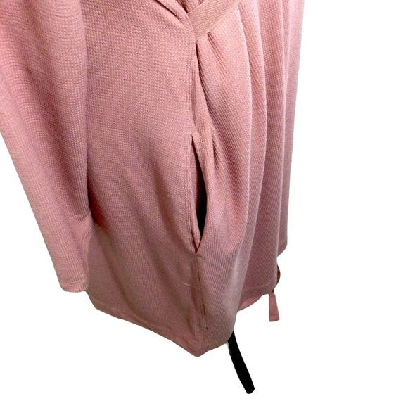 Athleta Wind Down Waffle Knit Sleep Rope Breathable Lounge Wear Plus Size Nwot - Picture 2 of 13